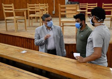 جامعة قناة السويس تستقبل ٥٨٨ طالب وطالبة بالمدن الجامعية خلال إمتحانات الفرق النهائية
